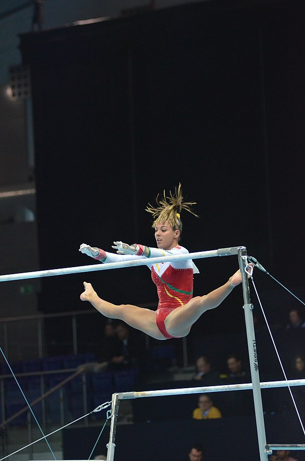 Ana Filipa Martins during the all-around final