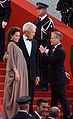 Angelina Jolie and Clint Eastwood on the red carper (cropped).jpg