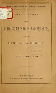 Thumbnail for File:Annual report of the Commissioners of Inland Fisheries made to the General Assembly (IA annualreportofco171888rhod).pdf