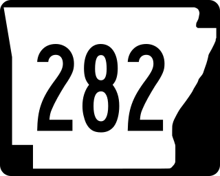 <span class="mw-page-title-main">Arkansas Highway 282</span> State highway in Arkansas, United States