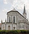 * Nomination: Chapel of the Convent of the Holy Infant Jesus, CHIJMES, Singapore --Mike Peel 20:29, 10 October 2023 (UTC) * Review Unfortunate right crop, fixable? --Poco a poco 20:35, 10 October 2023 (UTC) @Poco a poco: The original photo was portrait, so no space to change the right crop. I might nominate File:At Singapore 2023 064.jpg as an alternative sometime. Thanks. Mike Peel 20:27, 11 October 2023 (UTC) The other one looks better, this is not a QI due to the right crop --Poco a poco 16:14, 13 October 2023 (UTC)
