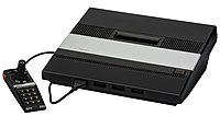 An Atari 5200 video game console