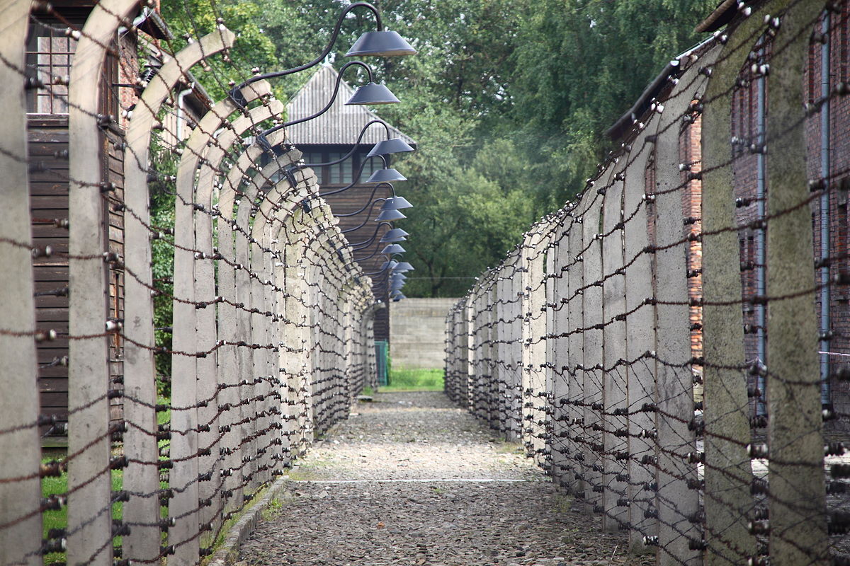 Auschwitz concentration camp Photograph: Pankrzysztoff Licensing: CC-BY-SA-3.0-pl