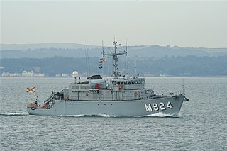 Belgian minehunter <i>Primula</i> (M924)