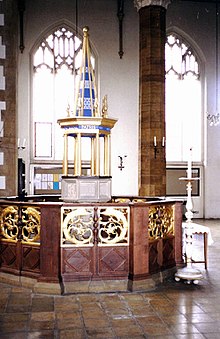 Baptistry Baptistry, St. Marys, Wellingborough (geograph 2839474).jpg