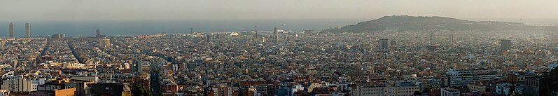 panorama Barcelony