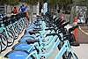 Bay Area Bike Share launch event at San Jose City Hall.