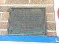 .. and below that a plaque honoring James H, Magee.
