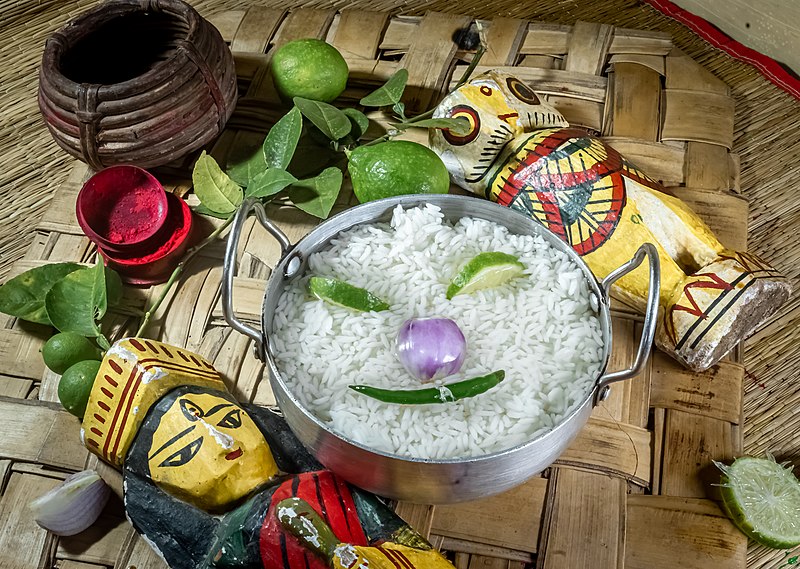 File:Bengali-Style Fermented Rice,Kolkata - West Bengal - DSC 0041.jpg