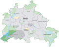 Lage des Bezirks Steglitz-Zehlendorf in Berlin
