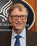 Bill Gates 2006, 2005, 2004, y en la lista del siglo XX (Finalista en 2019, 2018, 2017, 2016, 2014, 2010, y 2008)