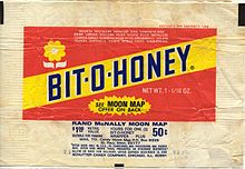 Bit-O-Honey wrapper, circa 1969 Bit-o-Honey 1.jpg