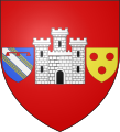 Blason de La Ferté-Loupière (qui évoque Louis de Sancerre)