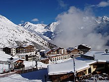 Vue du village de Hochsölden