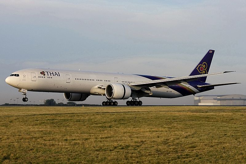 File:Boeing 777-35RER, Thai Airways International JP7166828.jpg