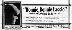 Bonnie Bonnie Lassie - newspaper ad - April 1920.jpg