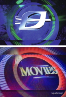 Still frames of logo & movie idents by Liquid Image for Border TV