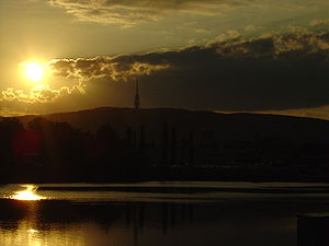 Kamzík over the Danube