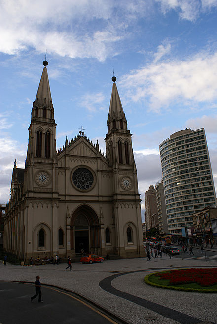 Metropolitan Cathedral at Tiradentes plaza