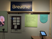 Breathe by Kate Pullinger, exhibit at the British Library 2023.png