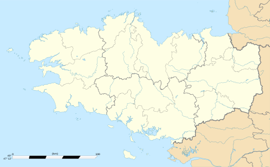 Brest is located in Brittany