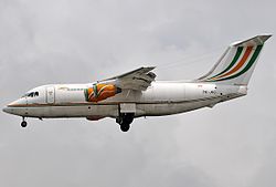 Ehemalige BAe 146-200QT der Nusantara Air Charter