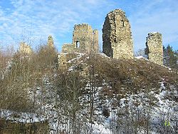 Brníčko Castle ruins