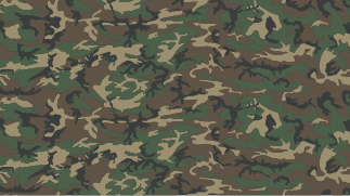 Motif de camouflage ERDL "hautes terres" à dominante brune