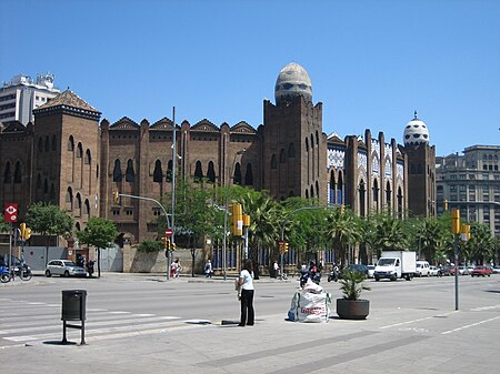 Bull fighting arena