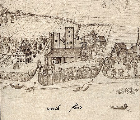 Burg Lösnich 1689