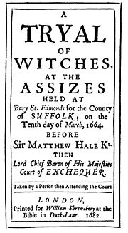 Thumbnail for Bury St Edmunds witch trials
