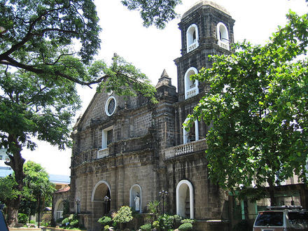 The restored Diocesan Shrine and Parish of Our Lady of Light (Church of Cainta) blessed on February 25, 1968