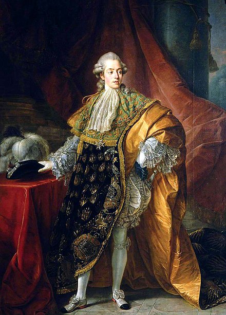 Charles-Philippe, comte d'Artois in the habit of the Order
