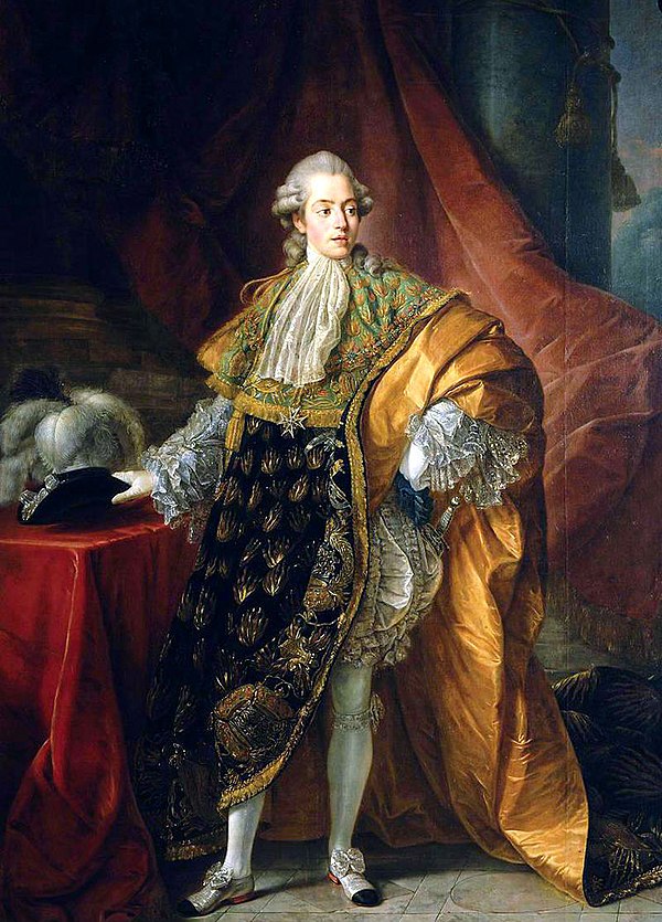 Charles-Philippe, comte d'Artois in the habit of the Order