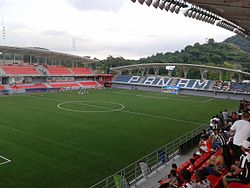 Interior del estadio.