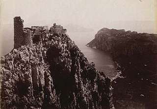 <span class="mw-page-title-main">Castello Barbarossa</span> Archaeological ruin in Anacapri, Italy