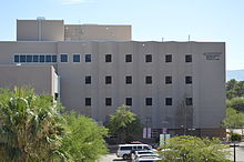 The Carondelet Neurological Institute/Women's Care center, part of the hospital. Carondelet Neurological Institute at St. Joseph's Medical Center.JPG