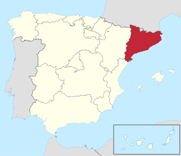 File:Cataluna in Spain (including Canarias).svg