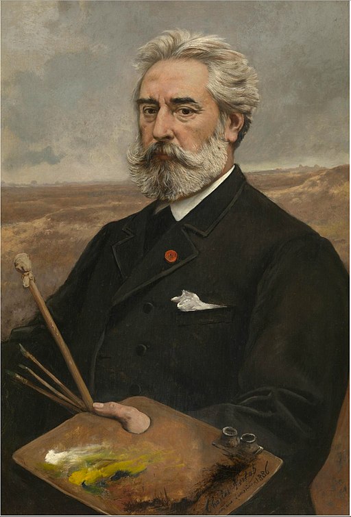 Charles Verlat - The painter Jean Pierre François Lamorinière