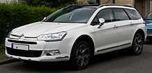 Citroen C5 CrossTourer Ipm 200 (II, Facelift) – Frontansicht, 30. Juni 2014, Düsseldorf.jpg