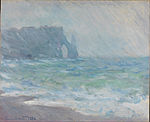 Claude Monet - Regnvær, Etretat - Google Art Project.jpg
