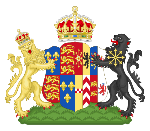Anne of Cleves' arms as queen consort[35]