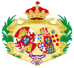 Armoiries de la princesse Luisa Carlotta de Naples et de Sicile, infante d'Espagne.svg