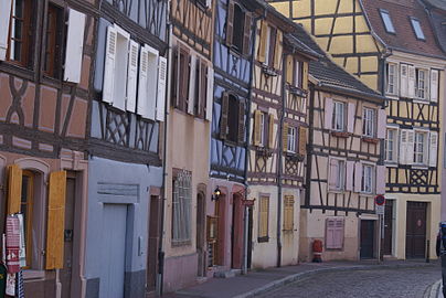 Colmar - View of the old city