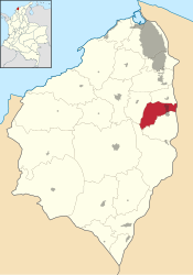 Santo Tomás - Mapa