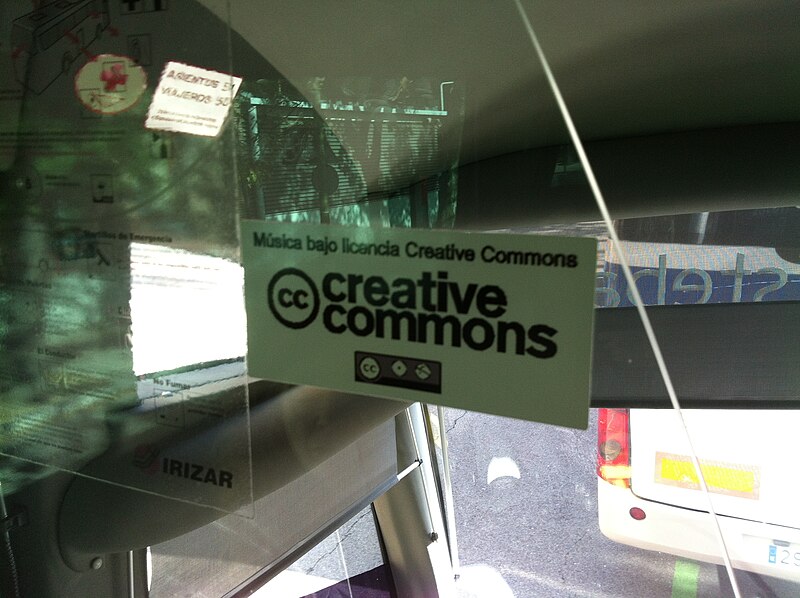 File:Creative Commons Bus in Madrid.JPG