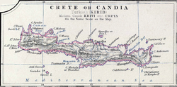 نقشه کرت ۱۸۶۱