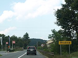 Hrušica, ulaz u naselje