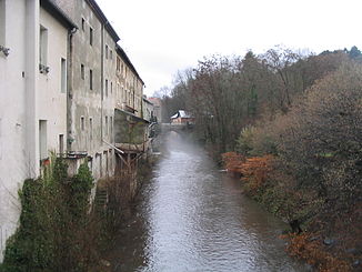 The river in Cusset