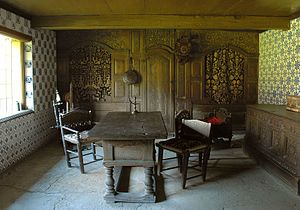 Frilandsmuseet Gård Fra Ostenfeld, Sydslesvig: Bygning på Frilandsmuseet i Lyngby